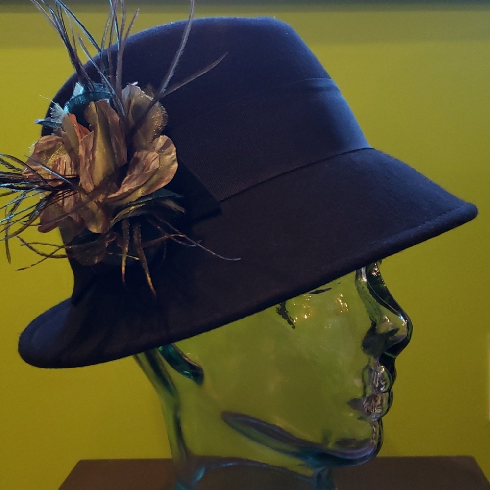 DeLux wool hat Black 57cm